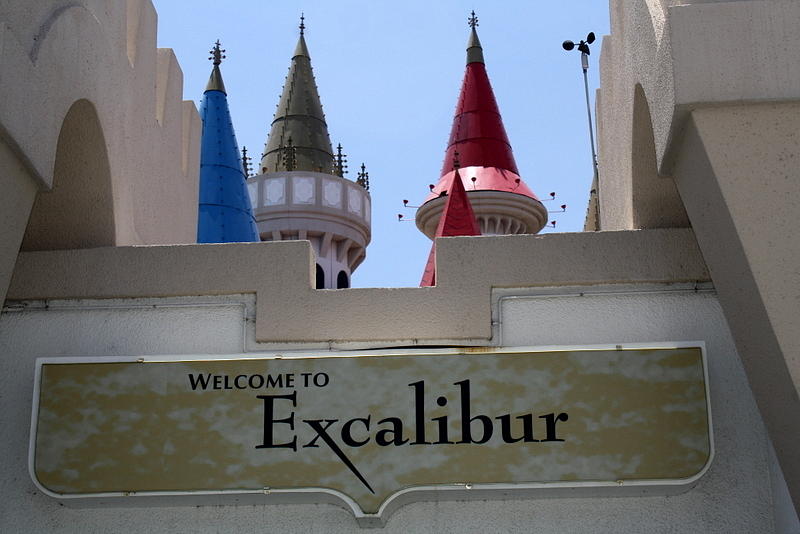 Welcome To Excalibur  Photograph by David Nicholls