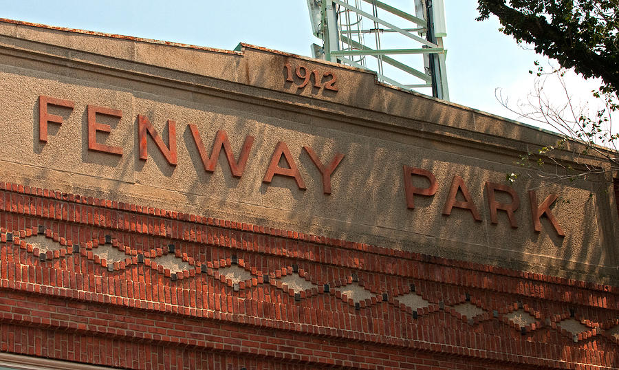Welcome to Fenway Park Photograph by Paul Mangold
