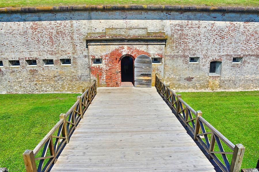 Welcome To Fort Macon North Carolina Photograph by Lisa Wooten