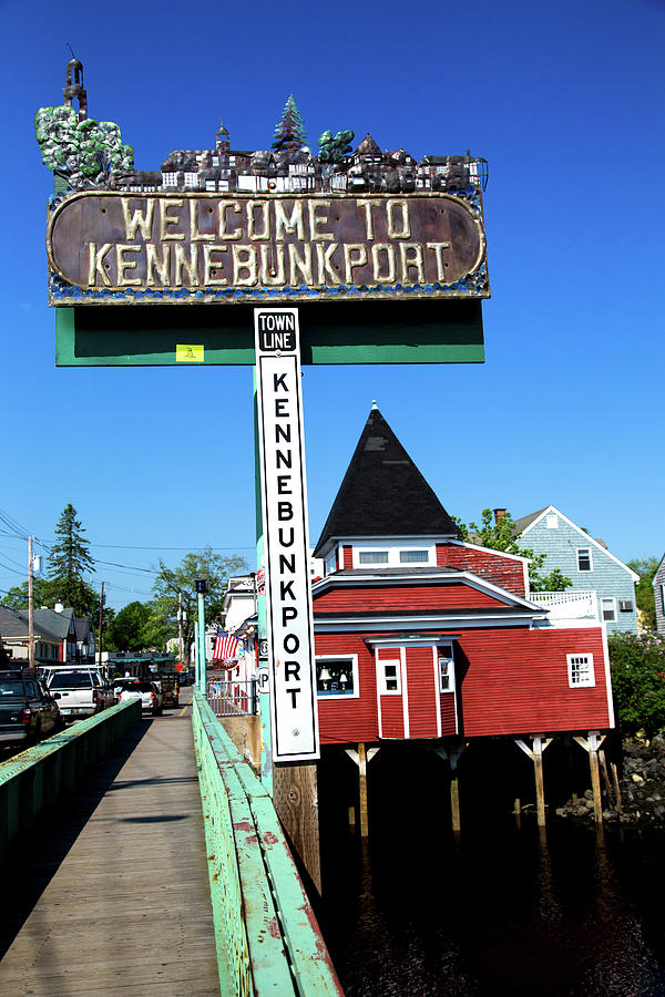 Welcome To Kennebunkport Photograph