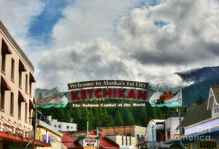 Welcome To Ketchikan Photograph by Mel Steinhauer