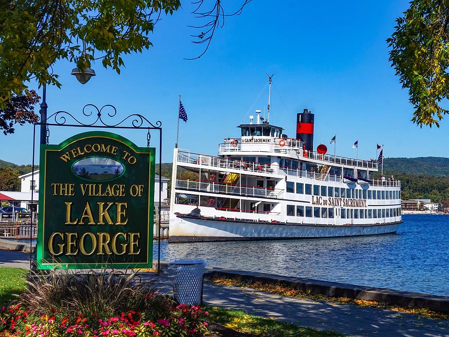 Welcome to Lake George Photograph by Kendall McKernon