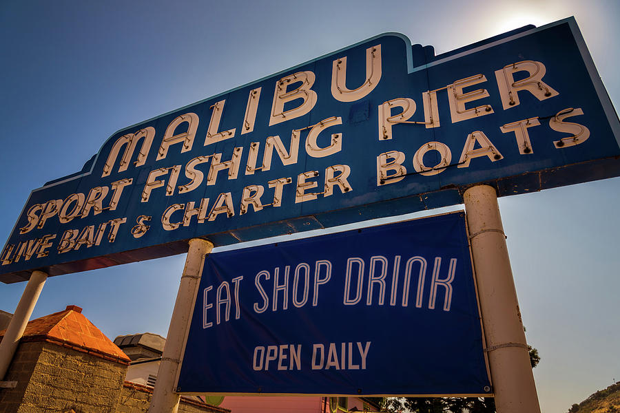 Welcome to Malibu Photograph by Vincent Asbjornsen - Fine Art America