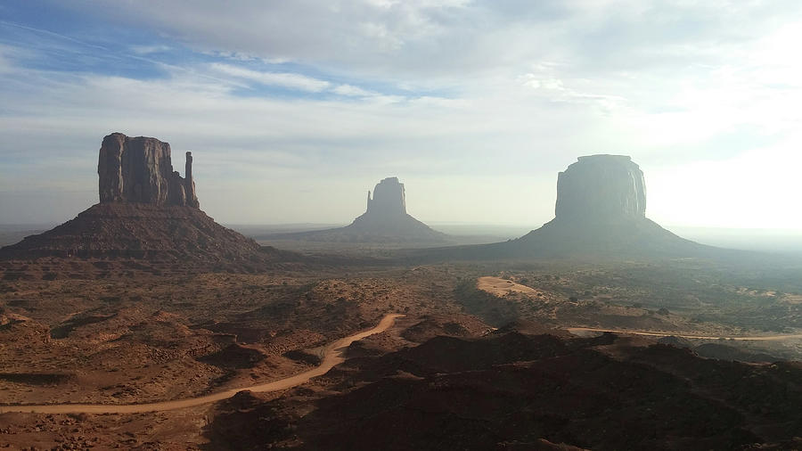 Welcome to Monument Valley Photograph by Liza Eckardt