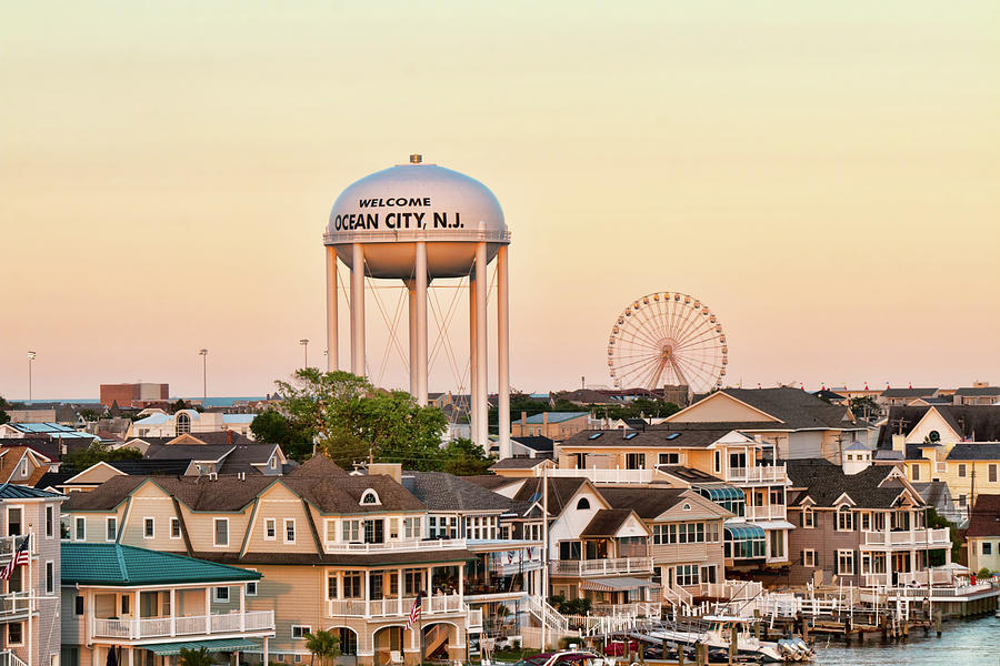 Welcome to Ocean City, NJ Photograph by Kristia Adams