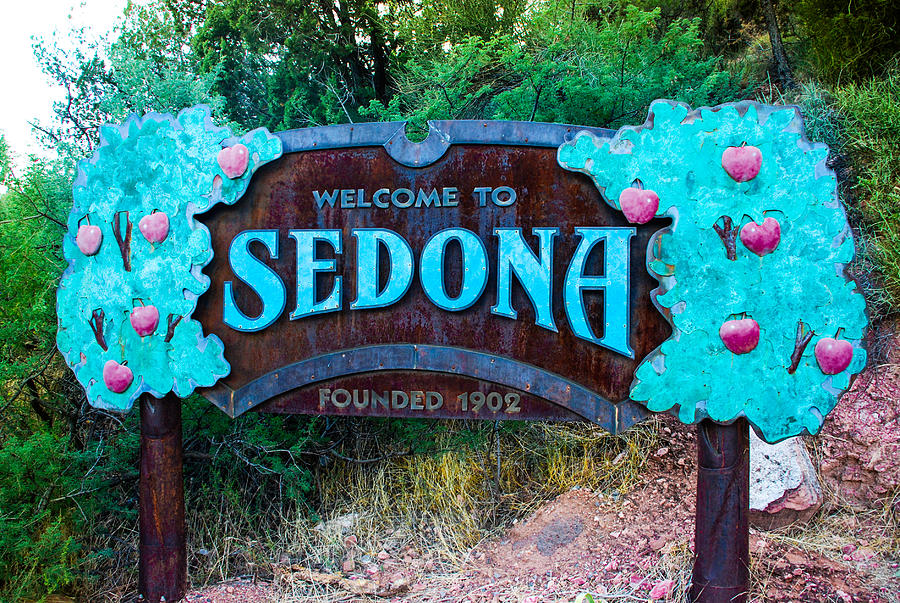 Welcome To Sedona Photograph by Dany Lison