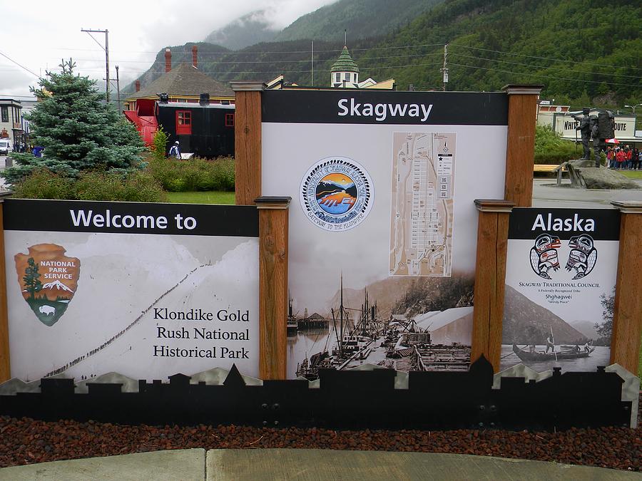 Welcome to Skagway Photograph by Warren Thompson