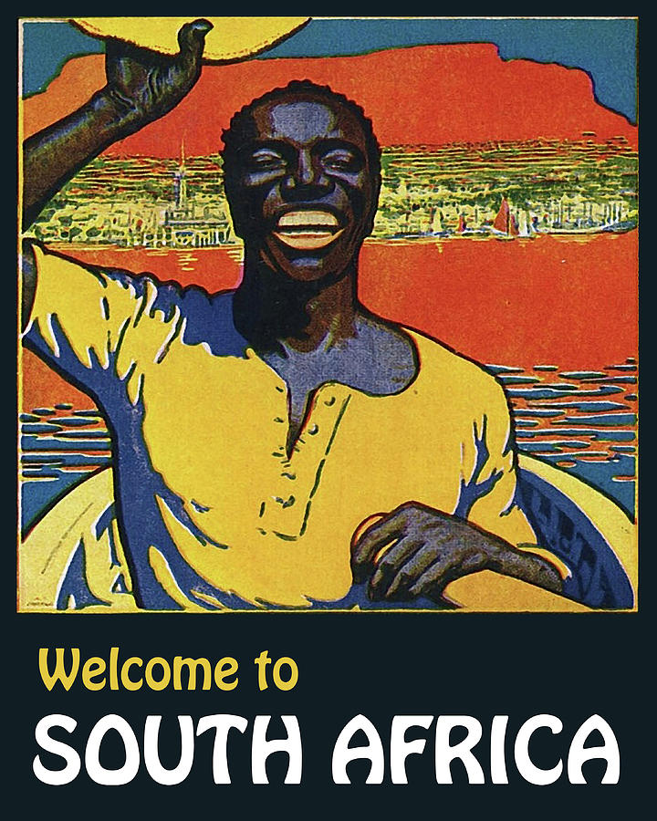 Welcome to South Africa Painting by Long Shot