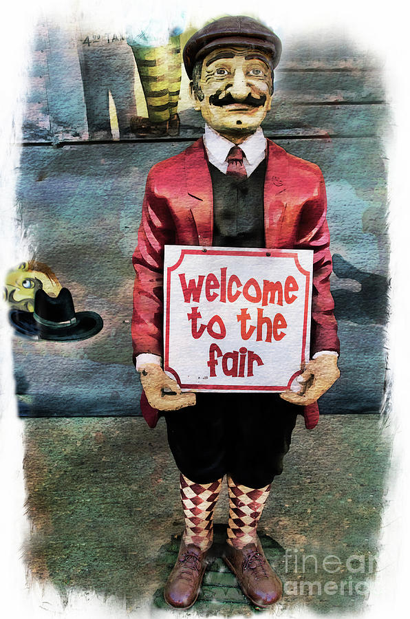 Welcome to the Fair Photograph by Norma Warden