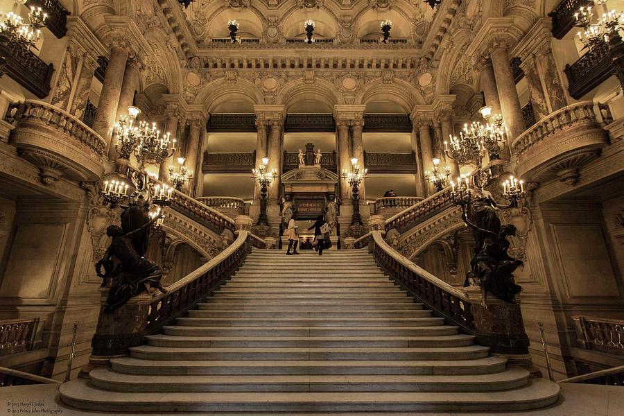Architecture Photograph - Welcome To The Opera - 1 by Hany J