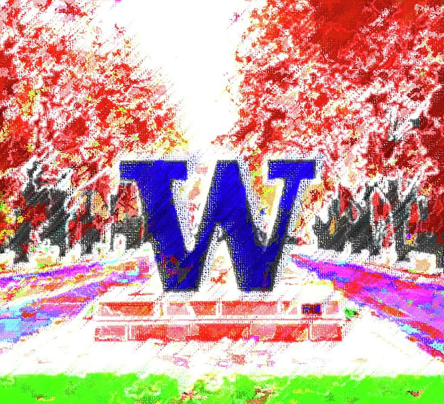 Welcome to Washington Mixed Media by The Graduation Gift Shop Welcome to Washington Mixed Media by The Graduation Gift Shop