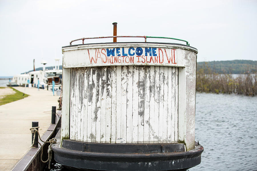 Welcome to Washington Island Photograph by Ty Helbach