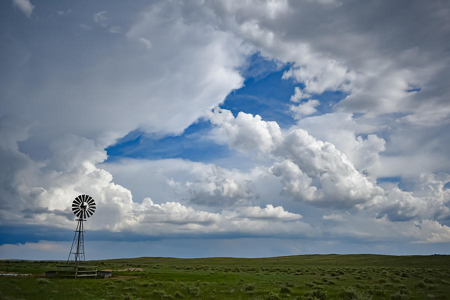Weld County Windmill Photograph