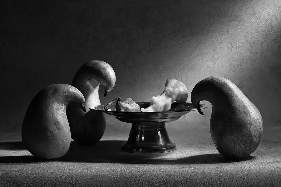 Pear Photograph - Well Never Forget You... by Victoria Ivanova