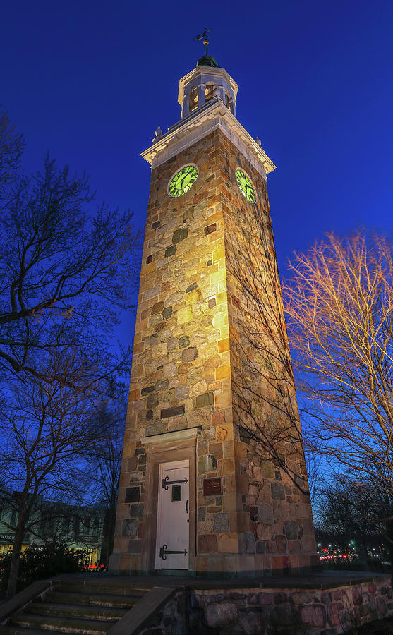 Wellesley Hills Isaac Sprague Memorial Tower Photograph by Juergen Roth