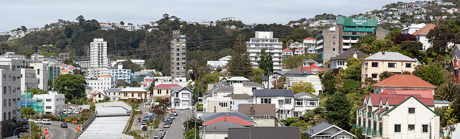 Wellington Residential Panorama Photograph by Ramunas Bruzas