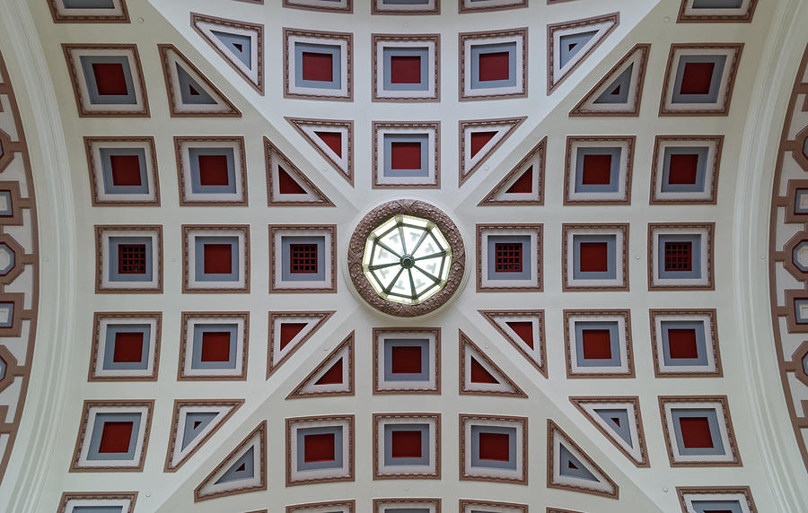 Wellington Station Ceiling Photograph by Darin Volpe
