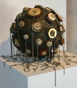 Assemblage Sculpture - Wellspring by Susan Danis Assemblage Sculpture - Wellspring by Susan Danis