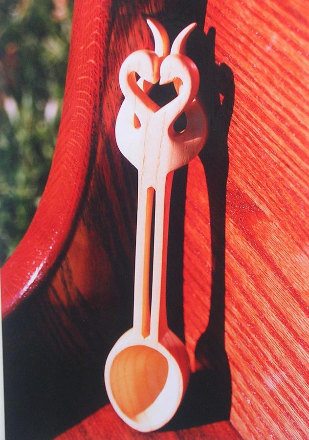 Welsh Spoon. Sculpture by Jack Harries
