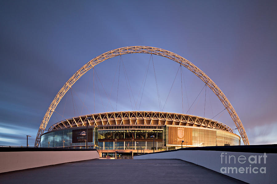 Wembley Stadium Photograph by David Bleeker