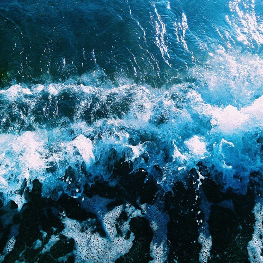 Nature Photograph - Waves by Tyler Bolivar
