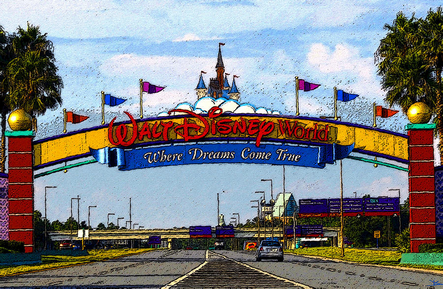 Sign Painting - Were Dreams Come True by David Lee Thompson