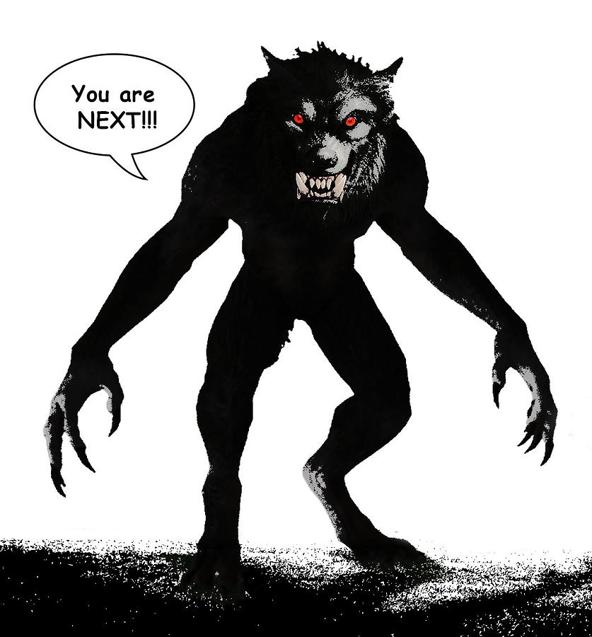 Werewolf Comic Illustration 1 Digital Art By Barroa Artworks
