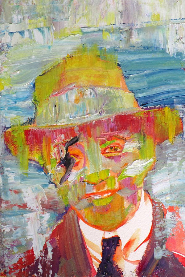 Werner Heisenberg Painting by Fabrizio Cassetta