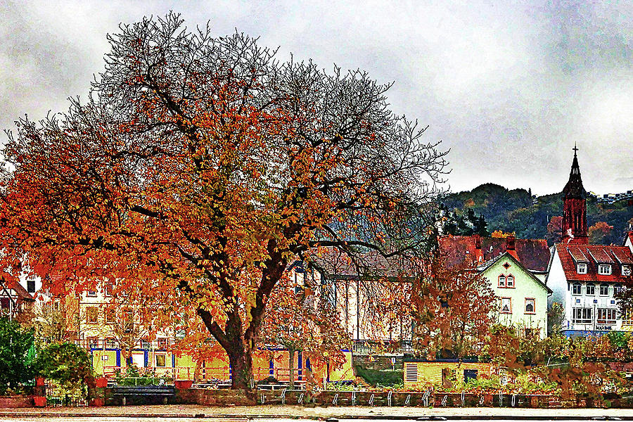 Wertheim, Baden-Werttemberg, Germany Digital Art by Jim Pavelle