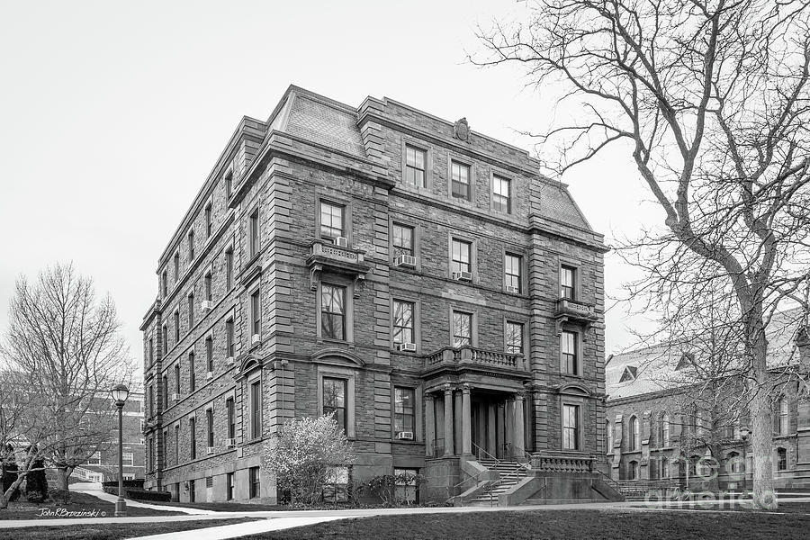 Wesleyan University Judd Hall Photograph by University Icons