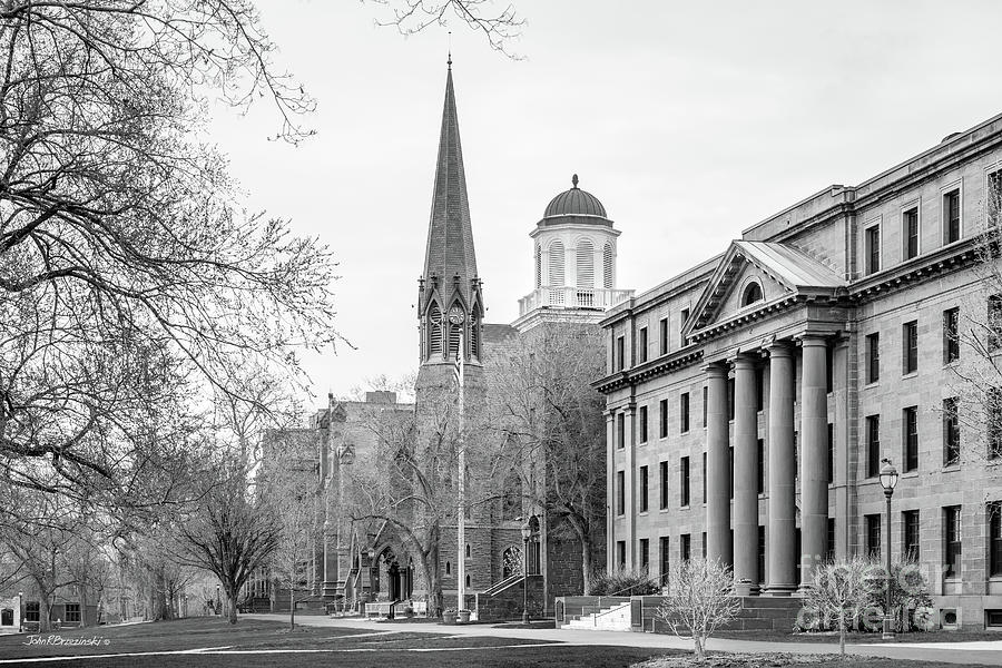 Wesleyan University Photograph - Wesleyan University by University Icons Wesleyan University Photograph - Wesleyan University by University Icons