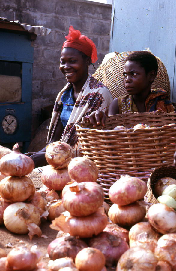 West African Market Photograph by Erik Falkensteen