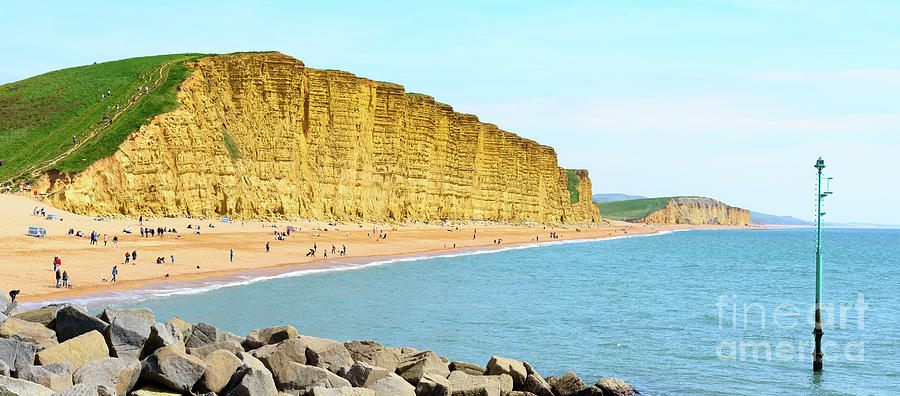 West Bay, Dorset Photograph by Colin Rayner