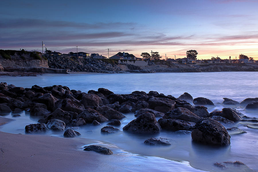 West Cliff Santa Cruz Sunrise Photograph by Morgan Wright