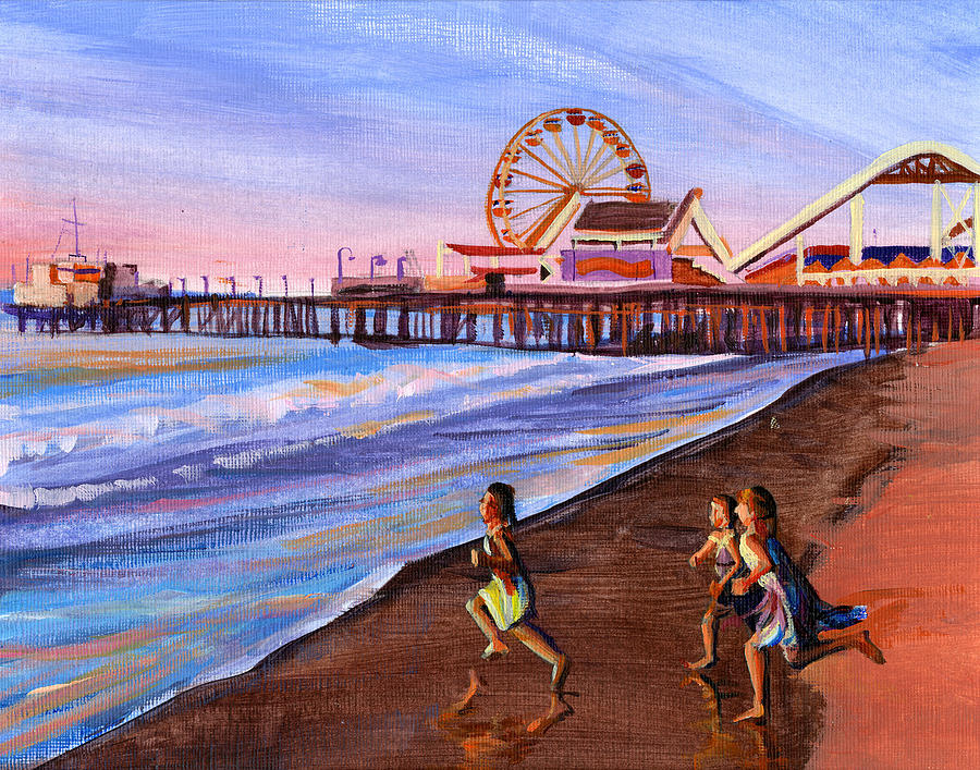 West Coast is the Best Coast by Priyasha Panigrahi 6th grade Painting by California Coastal Commission