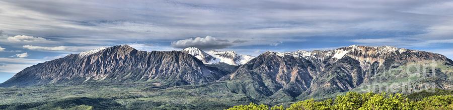West Elk Range Colorado Rockies Photograph by Adam Jewell