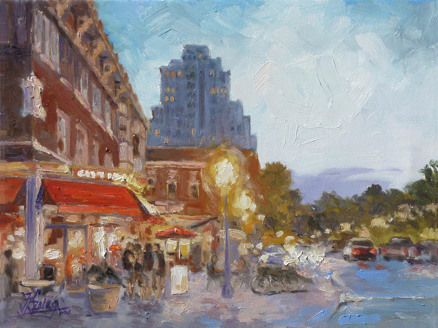 West End Evening - St.Louis Painting by Irek Szelag