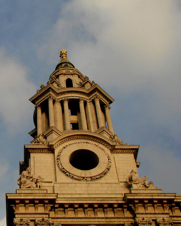 London Photograph - West front of St. Pauls Cathedral, London by Misentropy