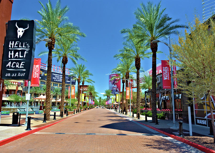 West Gate Shoppin Center Photograph by Nancy Jenkins - Fine Art America