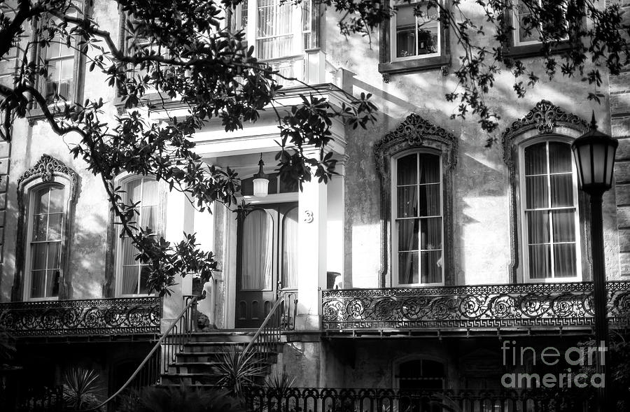 West Gordon Street Living in Savannah Photograph by John Rizzuto