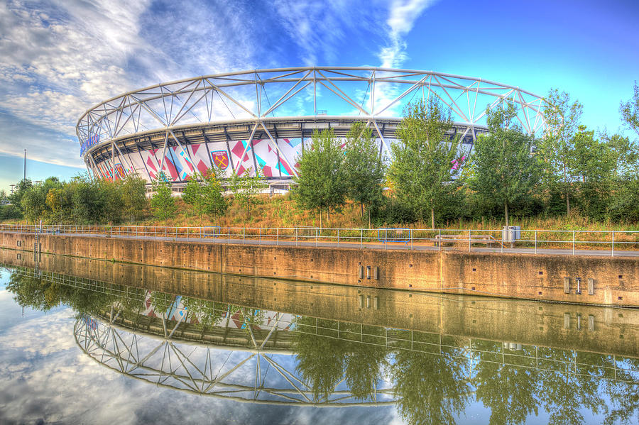 West Ham FC Stadium London Photograph by David Pyatt