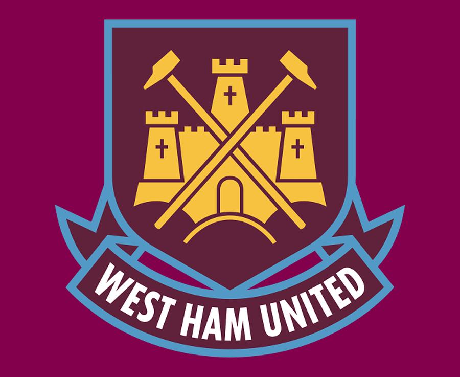 West Ham United Digital Art by Rawa Rontek