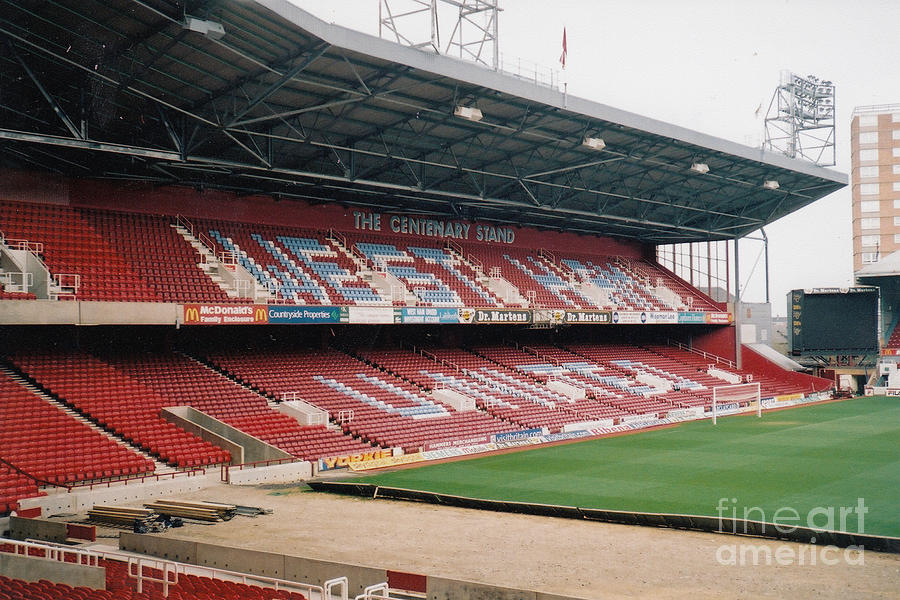West Ham - Upton Park - North Stand 4 - March 2002 Photograph by Legendary Football Grounds