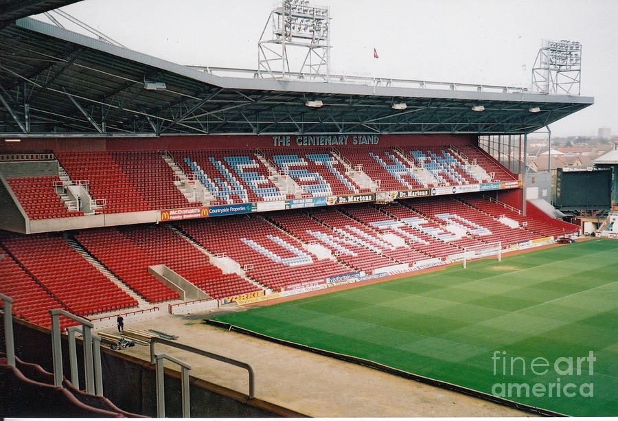 West Ham - Upton Park - North Stand 5 - March 2002 Photograph by Legendary Football Grounds