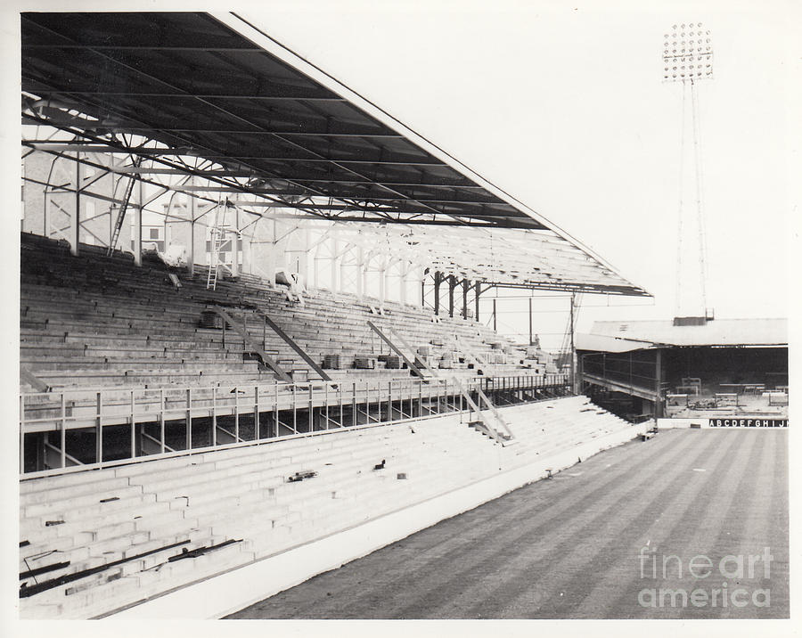 West Ham - Upton Park - West Stand 1 - 1969 Photograph by Legendary Football Grounds