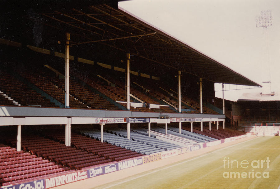 West Ham - Upton Park - West Stand 3 -1970s Photograph by Legendary Football Grounds