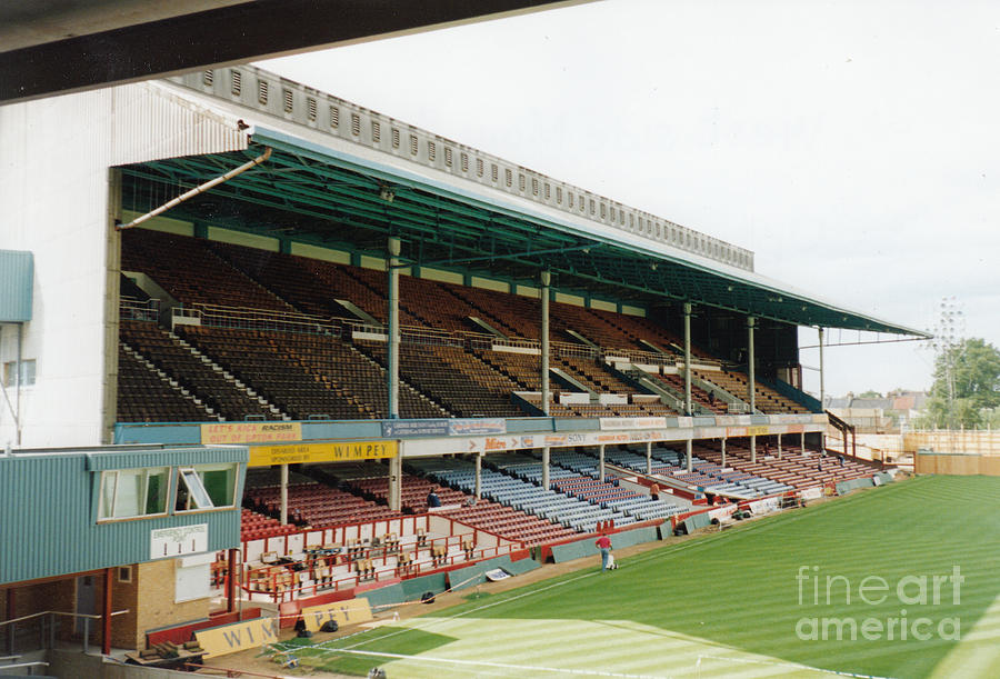 West Ham - Upton Park - West Stand 5 - August 1994 Photograph by Legendary Football Grounds