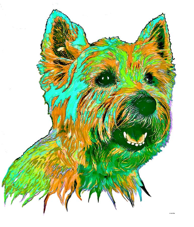 West Highland Terrier Digital Art by Marlene Watson