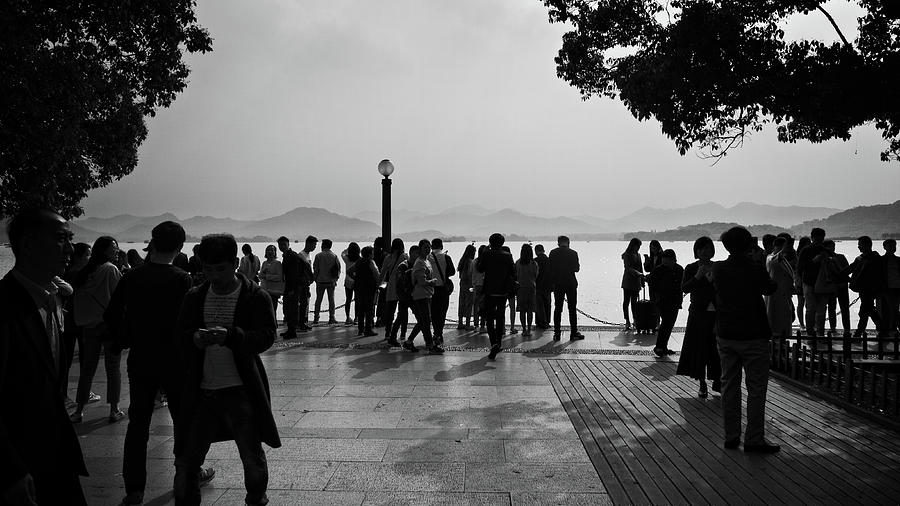 West Lake, Hangzhou Photograph by George Taylor