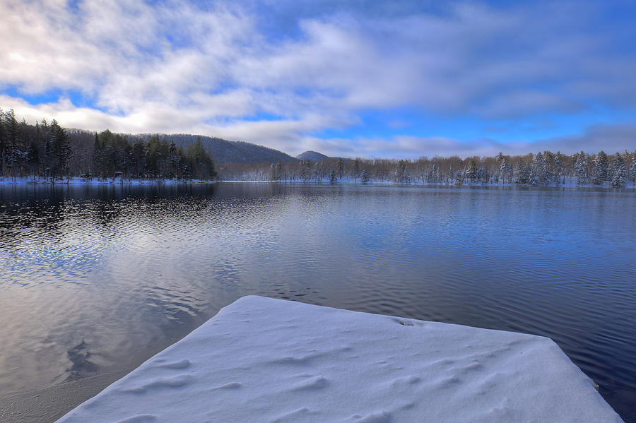 Winter Photograph - West Lake in November by David Patterson